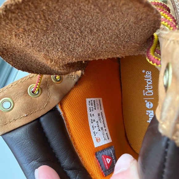 Timberland Brown Leather Boots - Picture 5 of 7